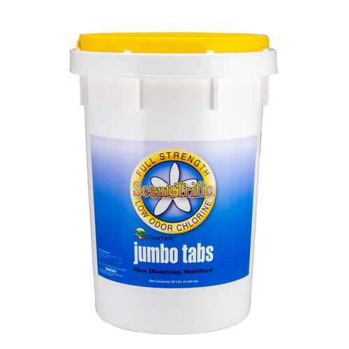 ClearView 3" Scent-Trific Jumbo Tabs - 50 Pounds
