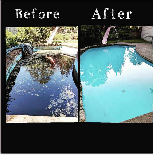 Green pool cleanup