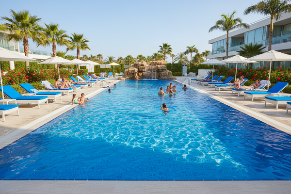 Commercial pool maintenance
